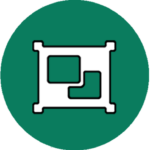 Pictogramme sur fond vert avec logo visio-conférence CocoVeto